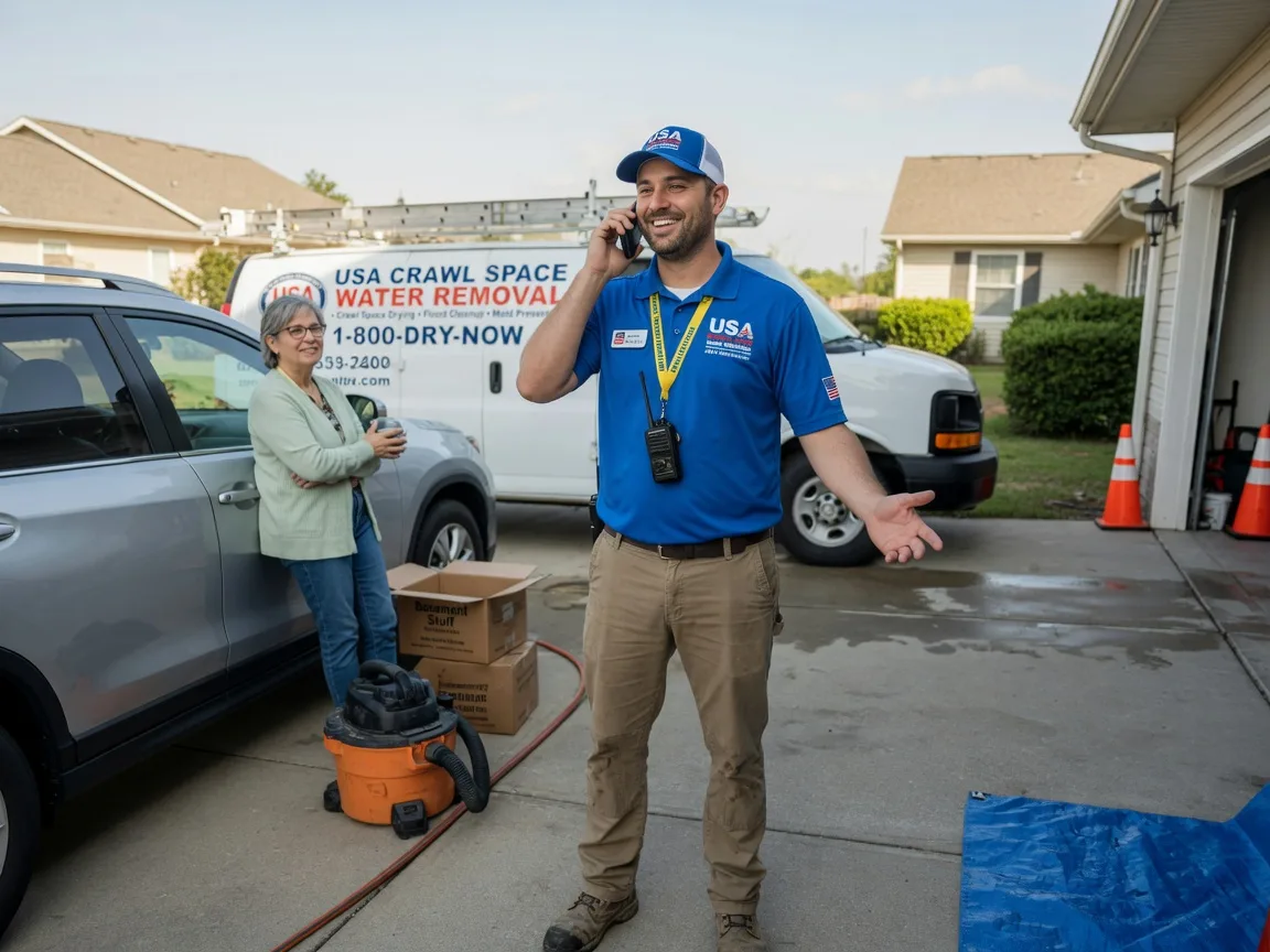 Crawl Space Water Removal Ararat, NC FAQs